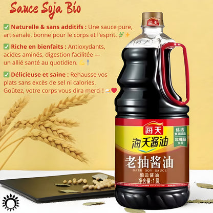 Sauce Soja Bio _ 1,9L | L’ingrédient secret de vos plats savoureux !